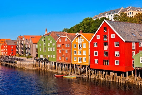 colored houses bergen