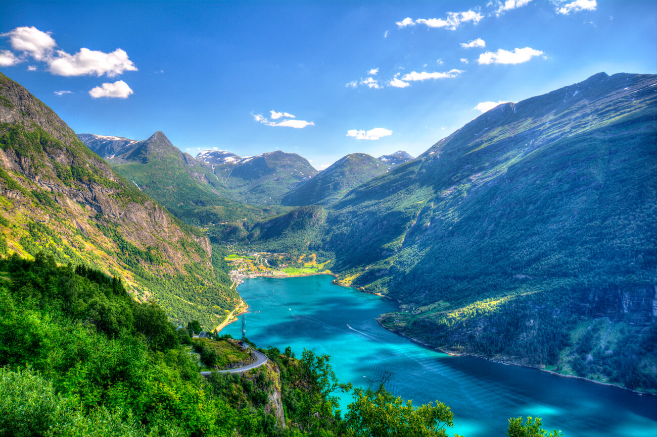 Fjord de Geiranger Norvege