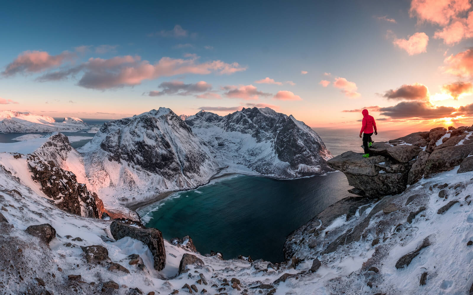 fjord norvege hiver