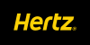 Hertz logo car rental