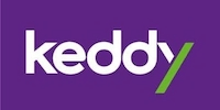 Logo de la empresa de alquiler de coches keddy